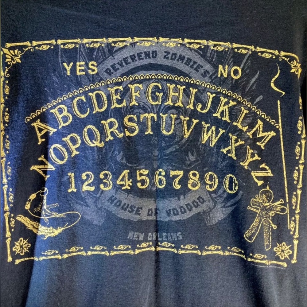 Reverend Zombie's House Of Voodoo New Orleans Voodoo Shop Halloween Size S
